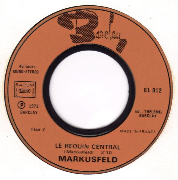 Alain Markusfeld : Le Gluemour  (7", Single)