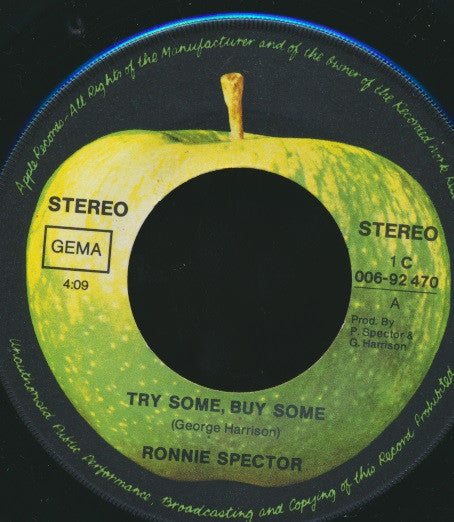 Ronnie Spector : Try Some, Buy Some (7", Single)