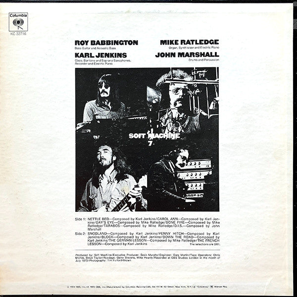 Soft Machine : Seven (LP, Album)