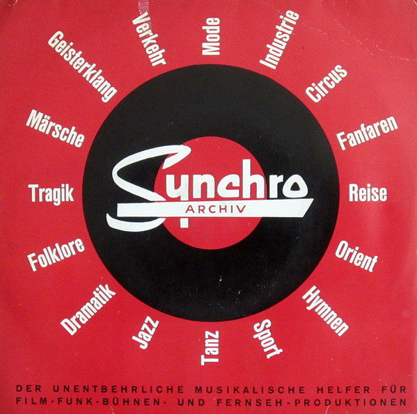 Synchro Archiv : Demonstration (7", EP, Promo)