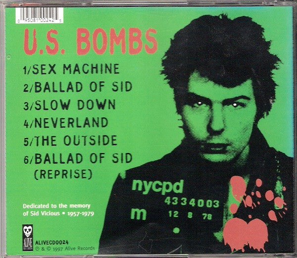 U.S. Bombs : Never Mind The Opened Minds (CD, MiniAlbum)
