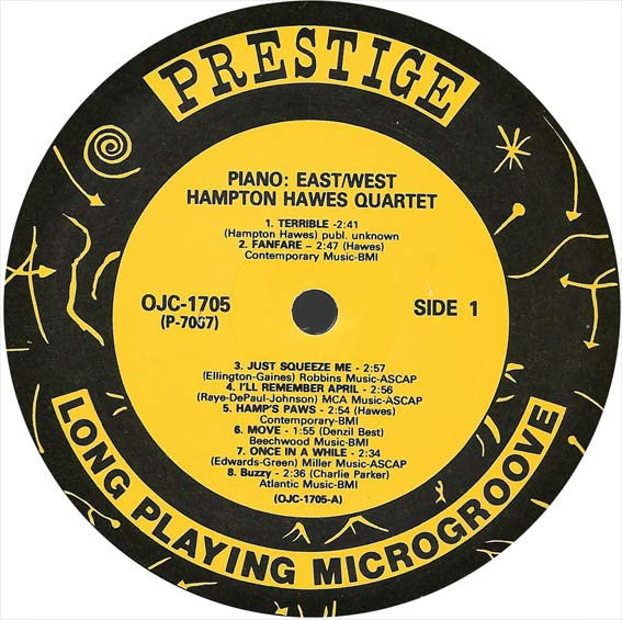 Freddie Redd / Hamp Hawes* : Piano: East/West (LP, Comp, RE, RM)