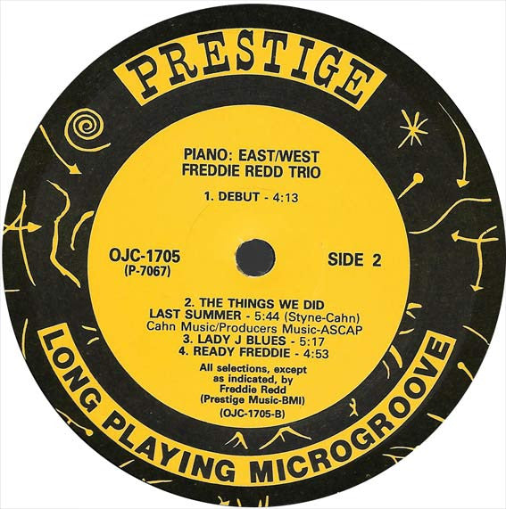 Freddie Redd / Hamp Hawes* : Piano: East/West (LP, Comp, RE, RM)