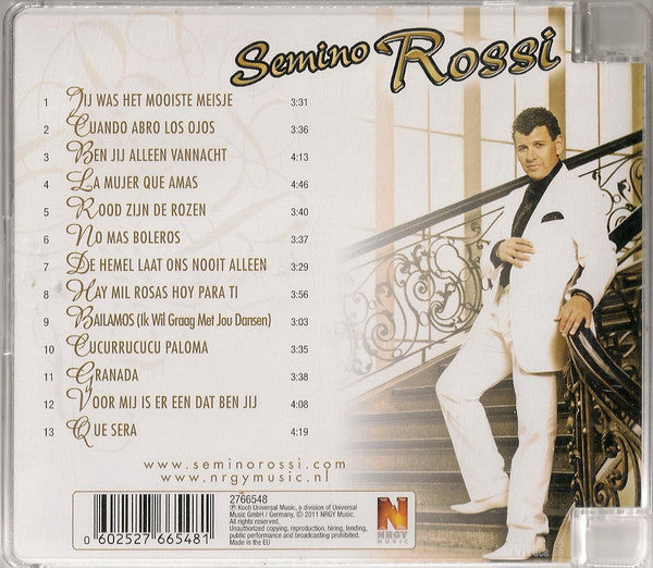 Semino Rossi : Rode Rozen Voor Jou (CD, Album)