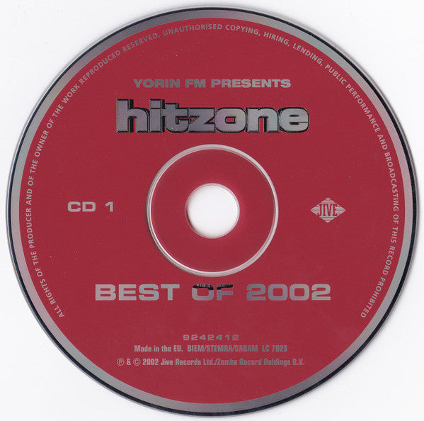 Various : Yorin FM Presents Hitzone - Best Of 2002 (2xCD, Comp)