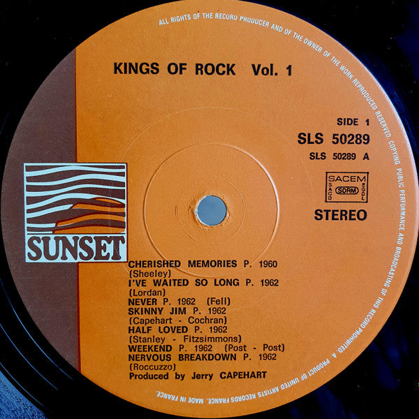 Eddie Cochran : Cherished Memories (LP, Album, RE)