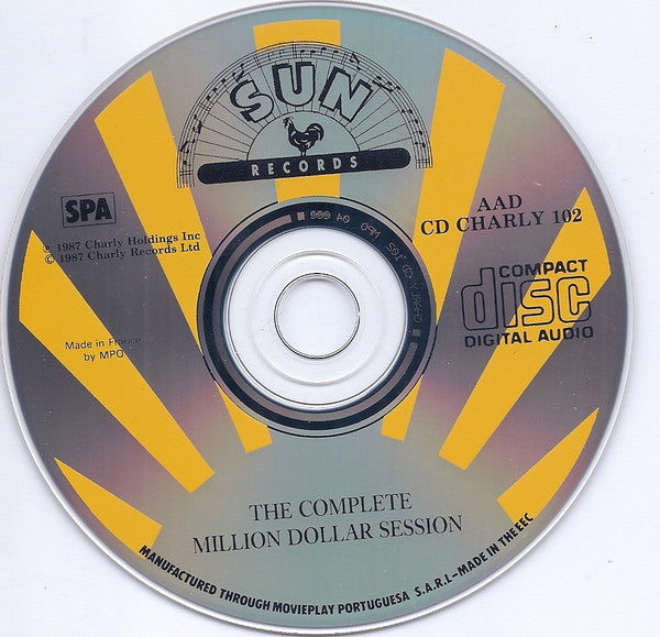 The Million Dollar Quartet : The Complete Million Dollar Session (CD, Album, RE)