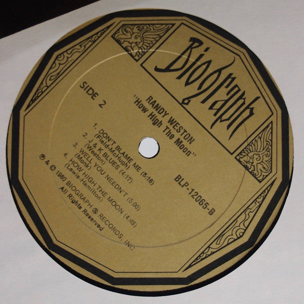Randy Weston : How High The Moon (LP, Album, Mono, RE)