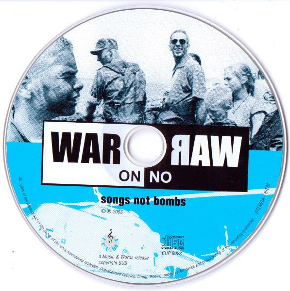 Various : War No War Songs Not Bombs (CD, Album)