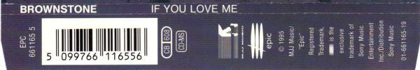 Brownstone : If You Love Me (Remixes) (CD, Maxi)