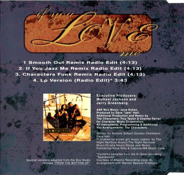 Brownstone : If You Love Me (Remixes) (CD, Maxi)