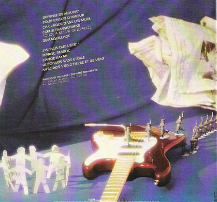 Bernard Demichelis : Défense de Mourir (LP, Album)
