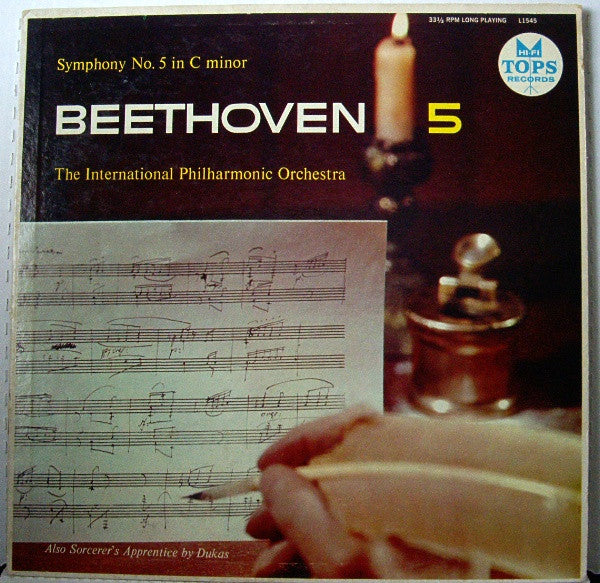 The International Philharmonic Orchestra, Ludwig van Beethoven : Symphony No.5 In C Minor (LP)