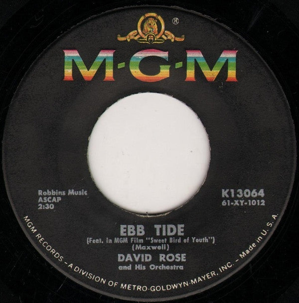 David Rose & His Orchestra : The Stripper / Ebb Tide (7", Single)