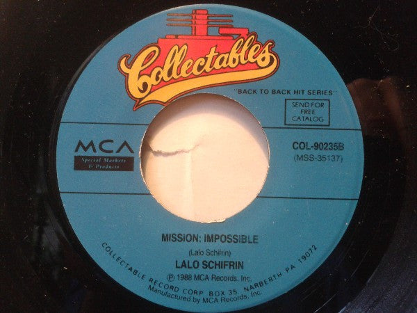 The Grass Roots, Lalo Schifrin : Two Divided By Love / Mission: Impossible (7", RE)