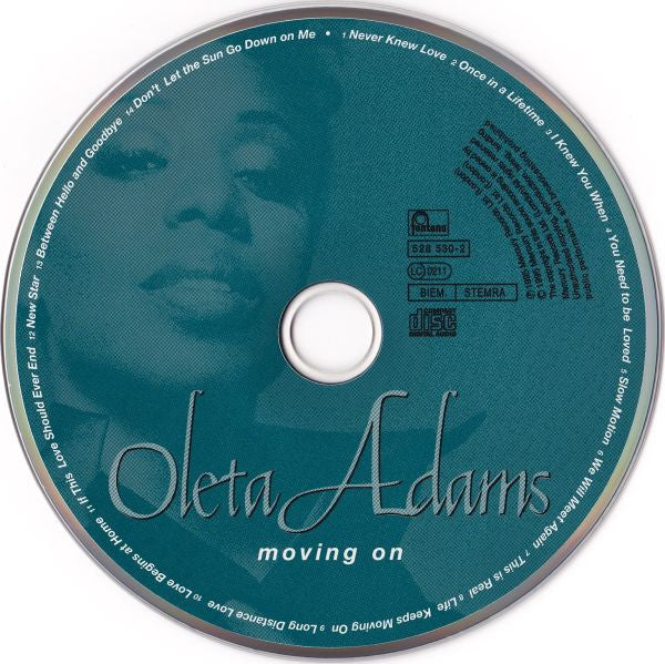 Oleta Adams : Moving On (CD, Album)