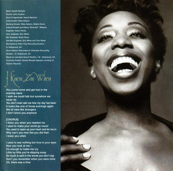 Oleta Adams : Moving On (CD, Album)