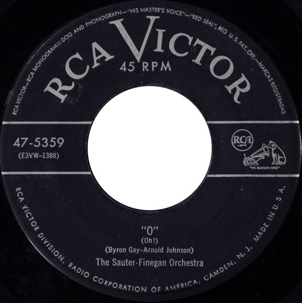 Sauter-Finegan Orchestra : The Moon Is Blue / "O" (Oh!) (7")