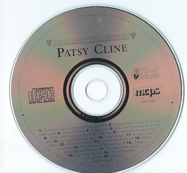 Patsy Cline : Brilliant Collection (CD, Comp)