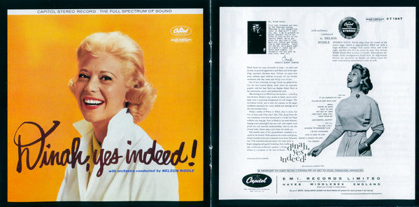 Dinah Shore : Yes Indeed! / The Fabulous Hits Of... (CD, Comp, RM)