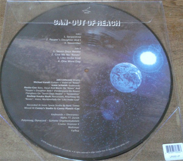 Can : Out Of Reach (LP, Album, Pic, RE)