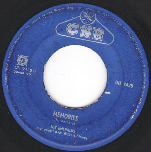 De Emeralds : A Long Time To Forget (7", Single, Lar)