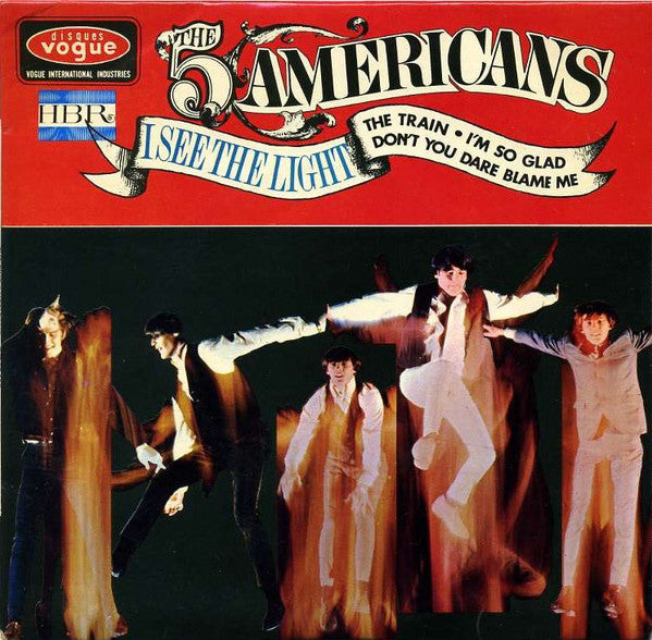The Five Americans : I See The Light  (7", EP)