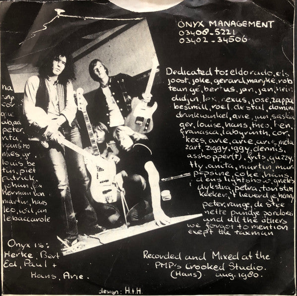 Onyx (34) : Walls Drive Me Mad / Come On (7", Single)