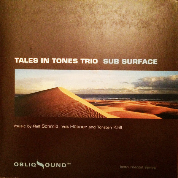 Tales In Tones Trio : Sub Surface (CD, Promo, Car)