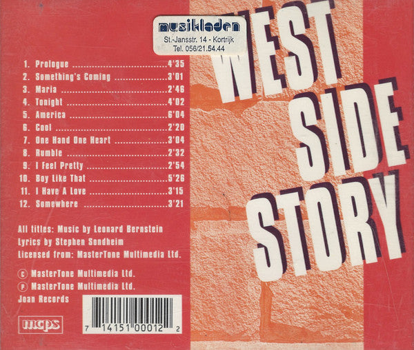The West End Singers And The West End Orchestra, Leonard Bernstein : West Side Story (CD)