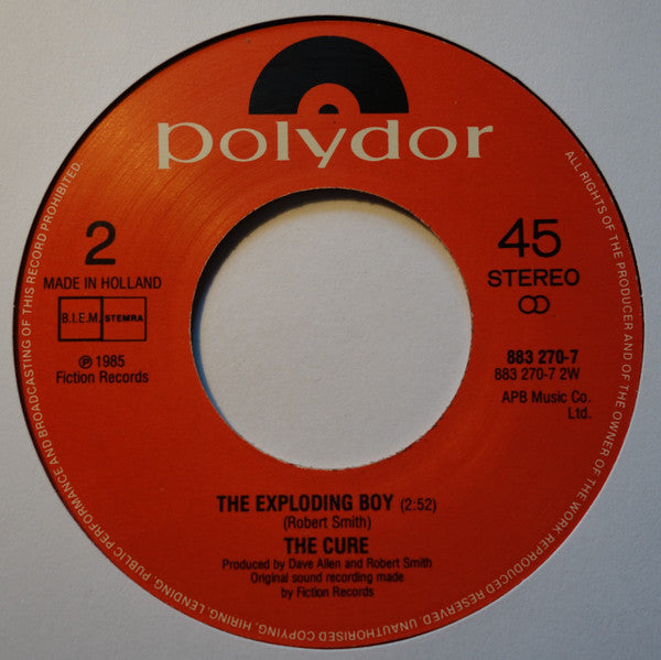 The Cure : In Between Days (7", Single)