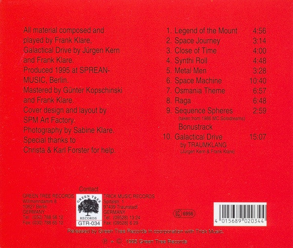 Frank Klare : Electronic Impressions (CD, Album)