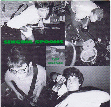Singing Spoons : Buzz (7", Ltd, Num)
