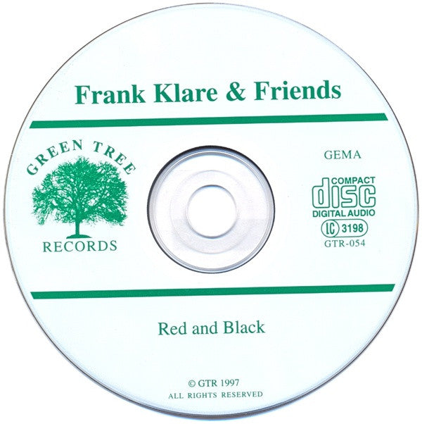 Frank Klare & Friends : Red And Black (CD, Album)