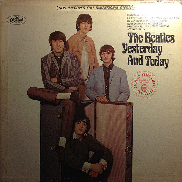 The Beatles : Yesterday And Today (LP, Album, Comp, RP, Jac)
