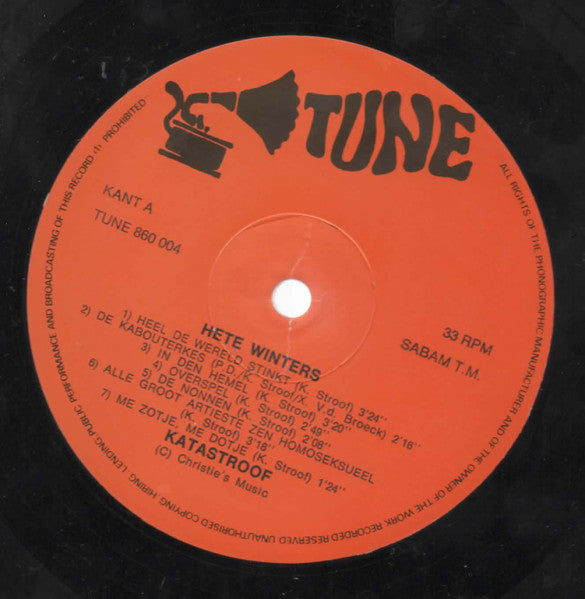 Katastroof : Hete Winters (LP)