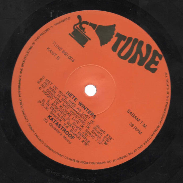 Katastroof : Hete Winters (LP)