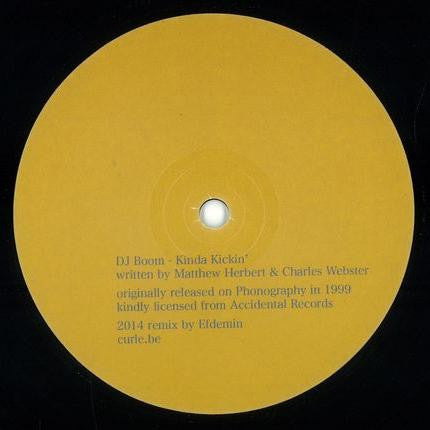 DJ Boom (3) : Kinda Kickin' (12", RP)