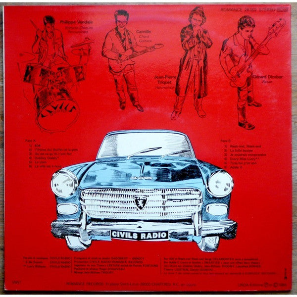 Les Civils Radio : 404 (LP, Album)