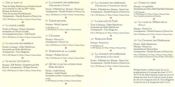Francis Lai : Les Misérables (CD, Album)