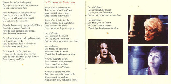 Francis Lai : Les Misérables (CD, Album)