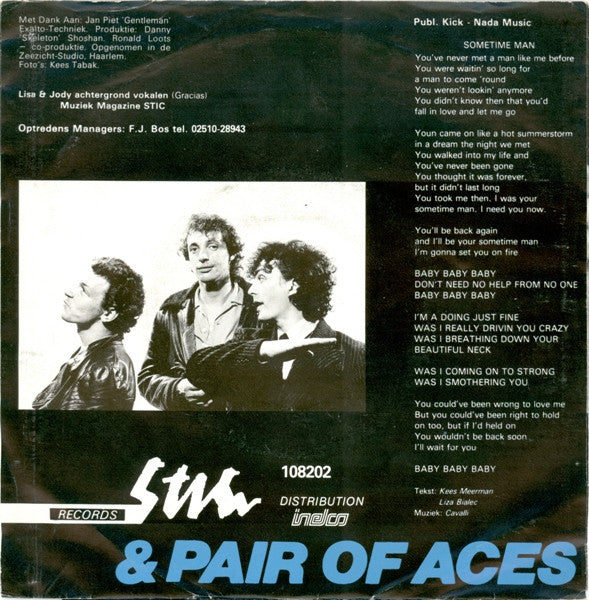 The Managers (2) : Sometime  Man (7", Single)