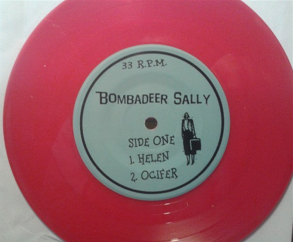 Bombadeer Sally : Helen (7", EP, Red)