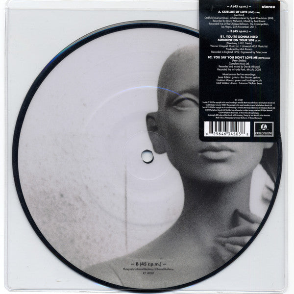 Morrissey : Satellite Of Love (Live) (7", Single, Pic)