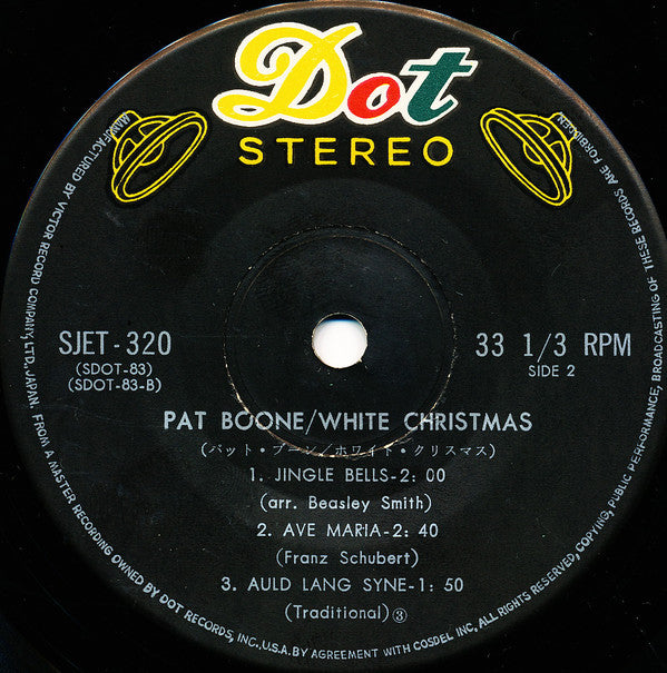Pat Boone : Merry Christmas (7", EP)