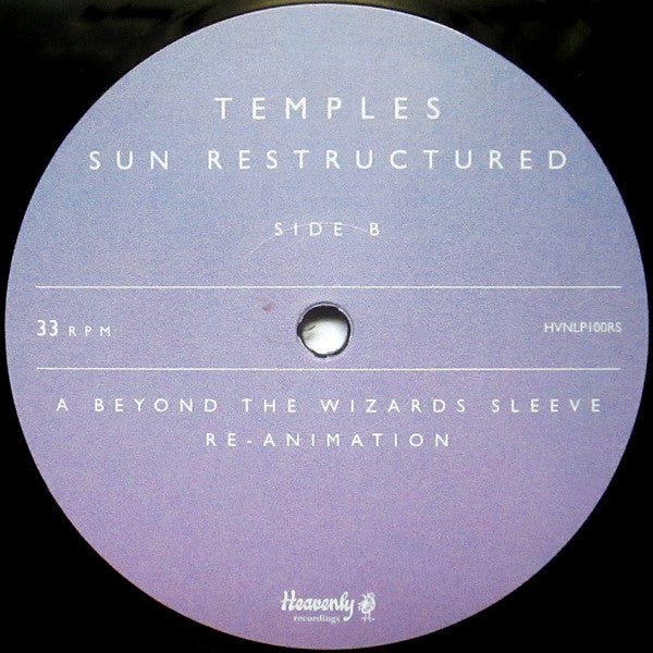 Temples (4) : Sun Restructured (LP, Album, Ltd, 3D )