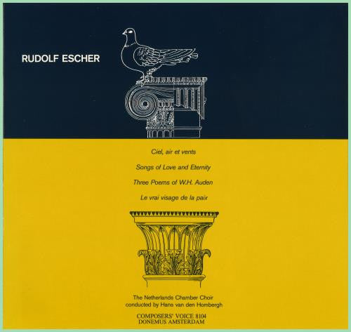Rudolf Escher : A Cappella Works (LP)