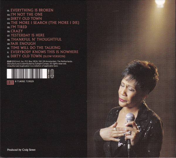Bettye Lavette : Thankful N' Thoughtful (CD, Album)