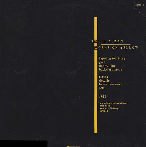 Twice A Man : Works On Yellow (LP, Album)
