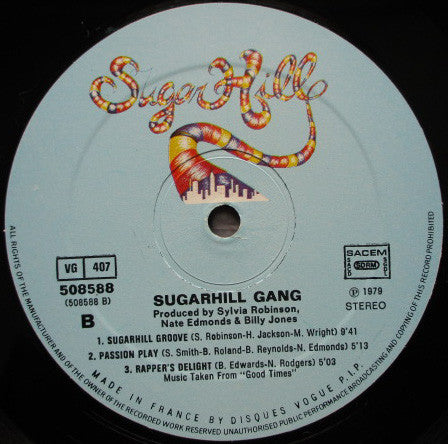 Sugarhill Gang : Sugarhill Gang (LP, Album, Gat)